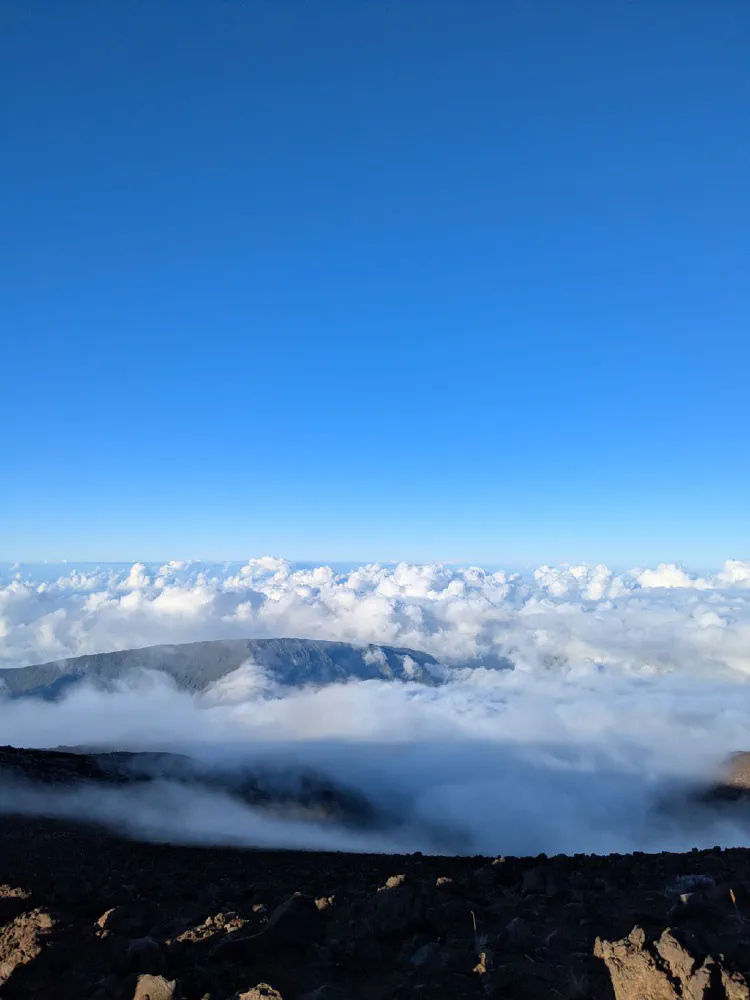 A l'assaut du Piton des Neiges