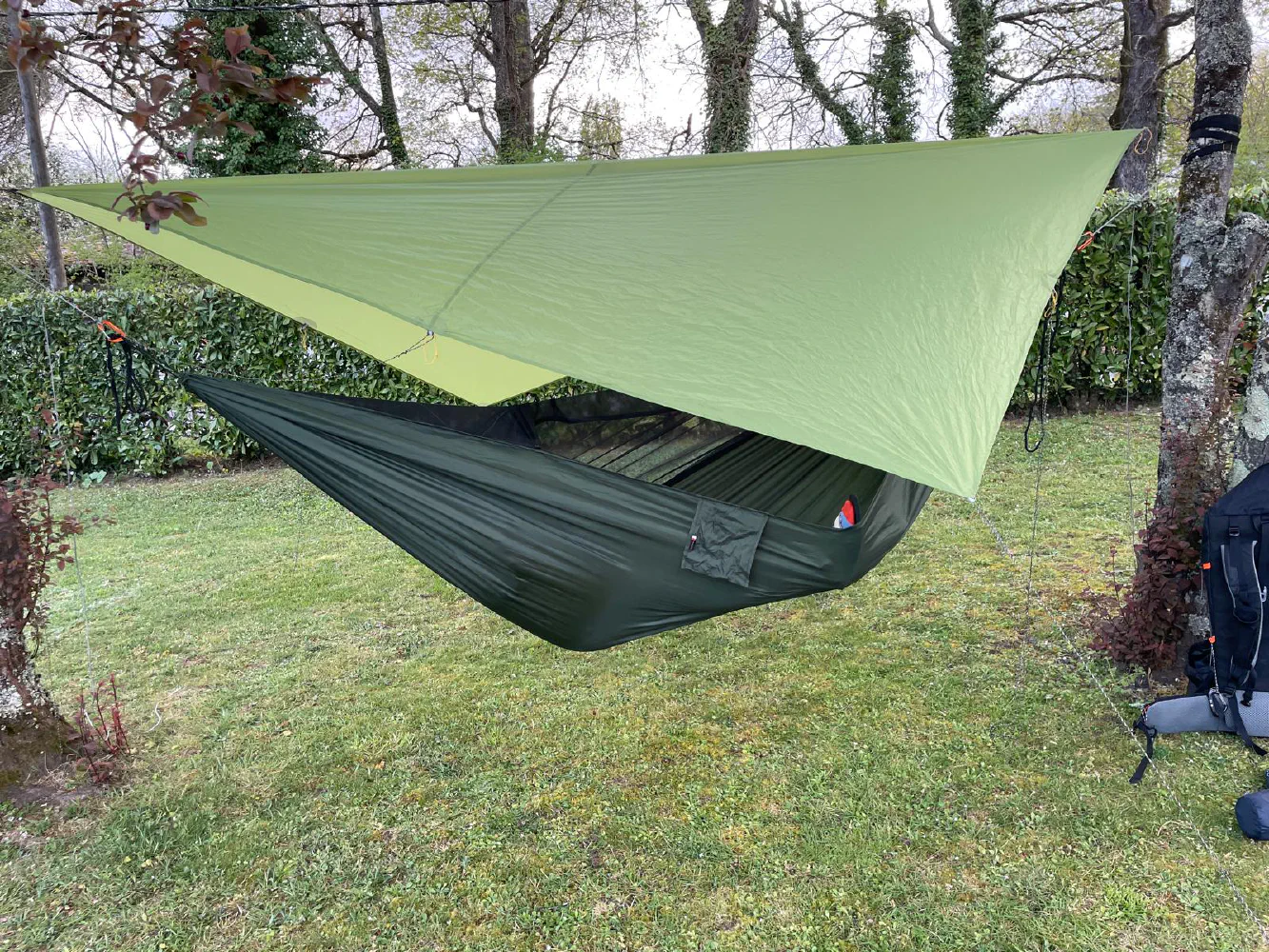 Première nuit en hamac